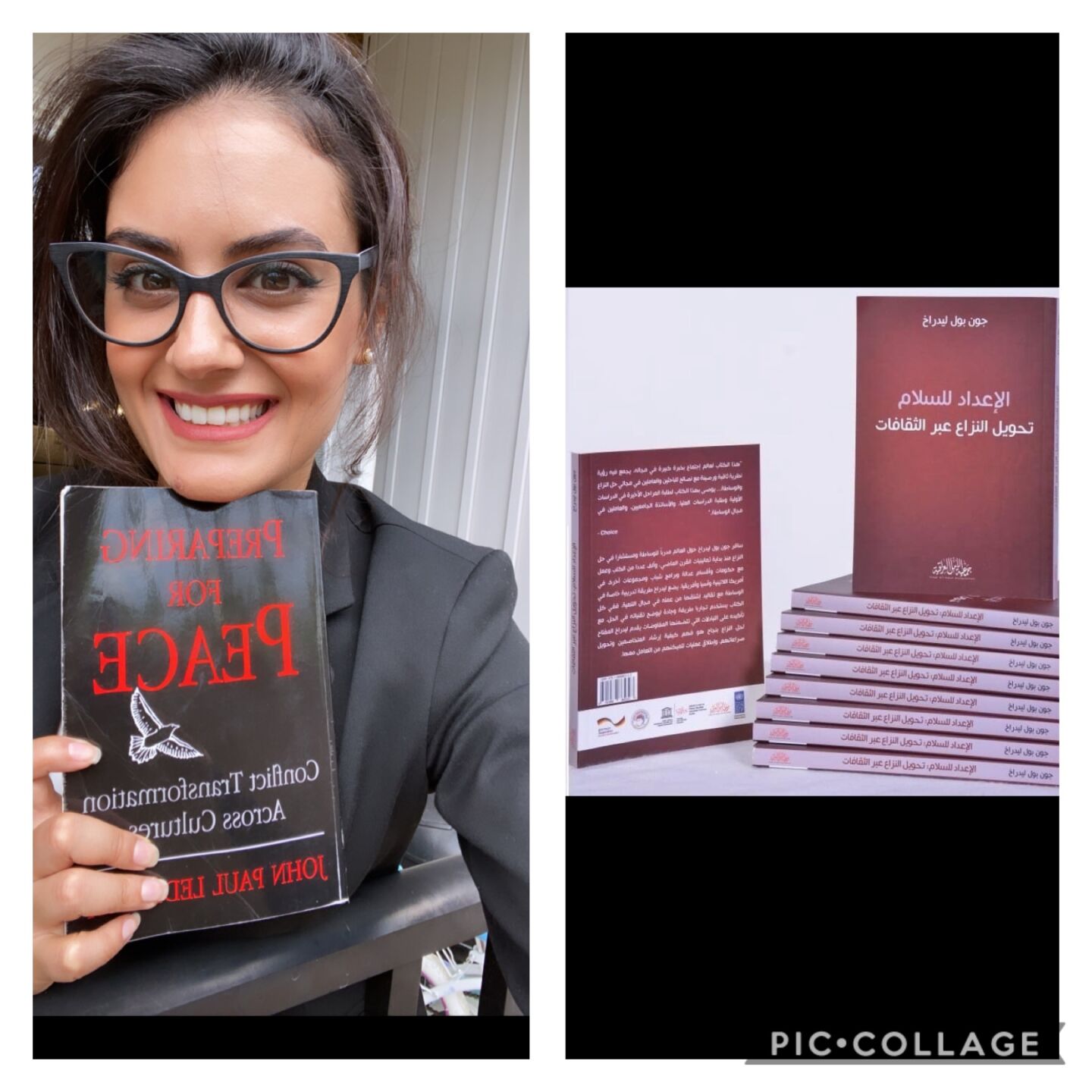 Noor Ghazi's Arabic translation of John Paul Lederach's Preparing for Peace was published in Iraq this week..JPG